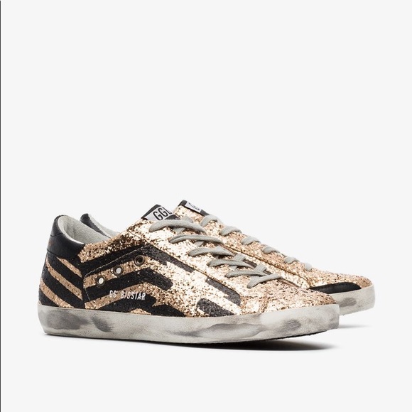 Golden Goose Glitter Superstar Sneakers - Picture 2 of 16